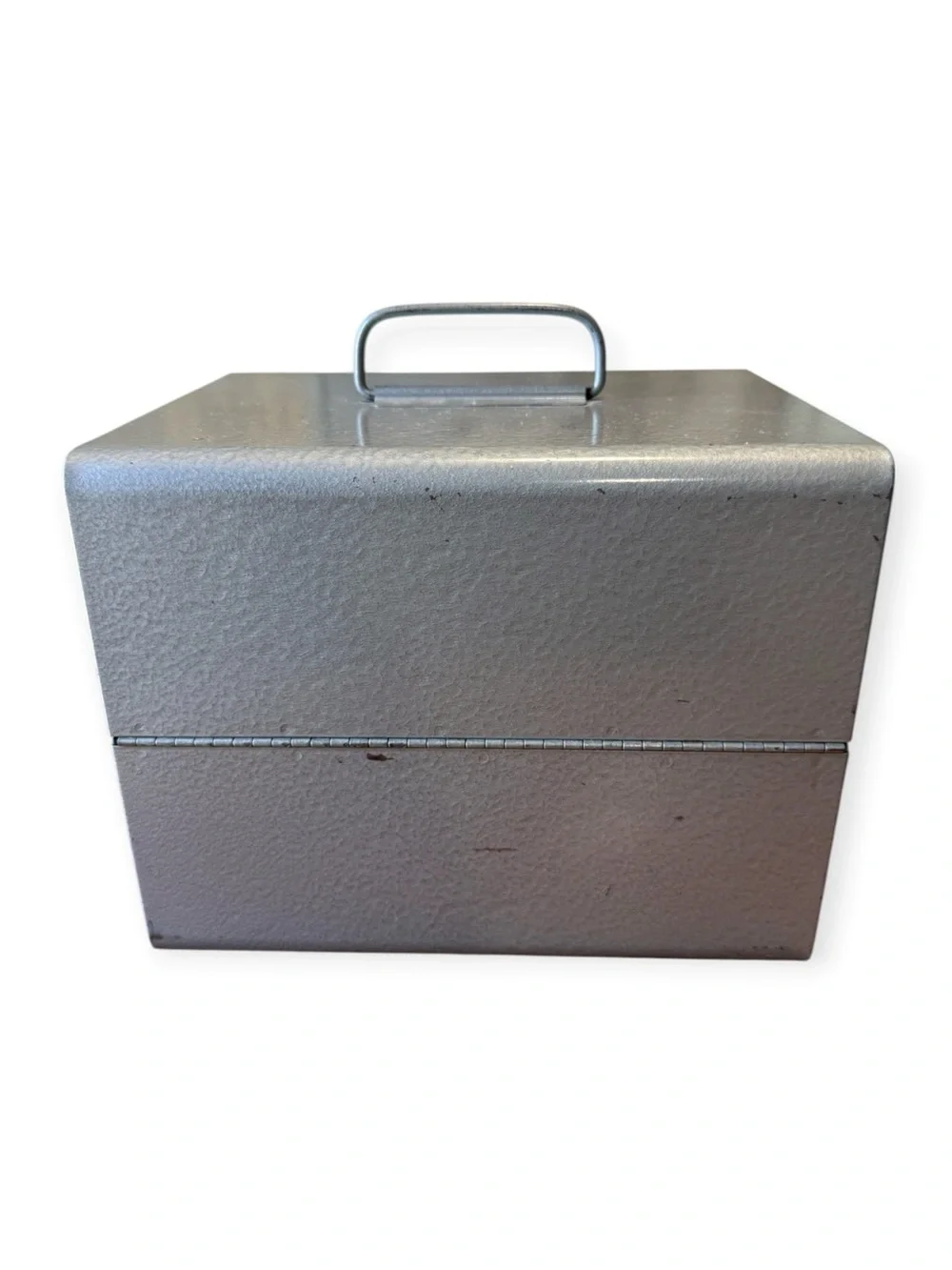 Vintage Brumberger Metal Storage Box ~ Film Box